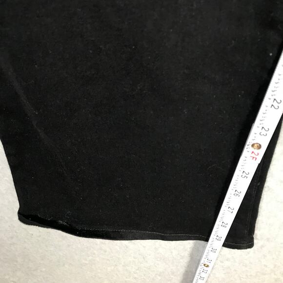 Old Navy Jeans Womens Plus Size 28 Black Kicker Bootcut Stretch Capsule READ - Picture 7 of 12